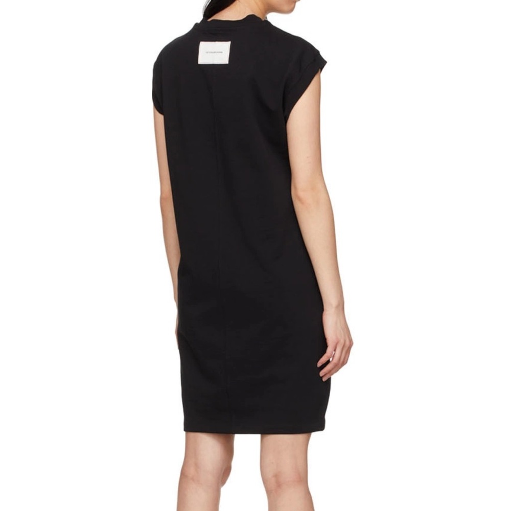 Victoria Beckham Black Cocoon Organic Cotton Dress